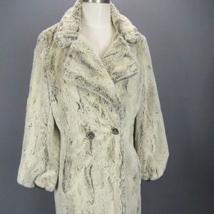 Burning Torch Anthropologie Faux Arctic Fur Coat S